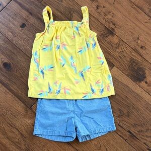3 for $21 💜 Adorable Parrot Print Kids Matching Set